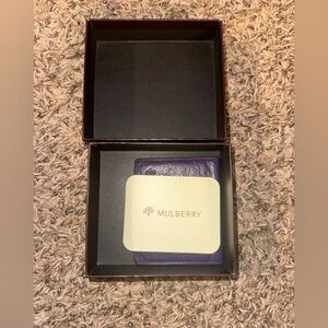 Mulberry Deep Purple Card Holder (C255)